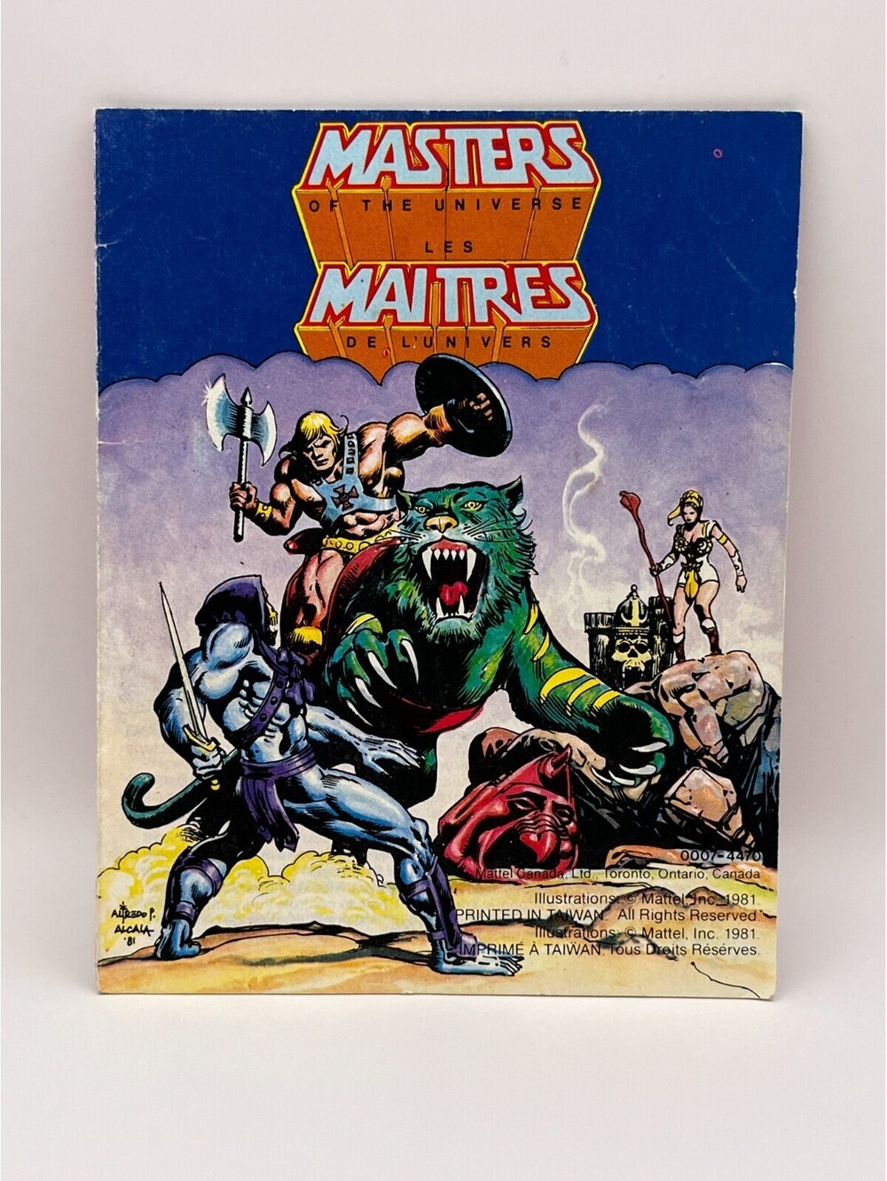 Masters of the Universe - Vintage Mattel 1981 - Mini Comic - First Wave Release